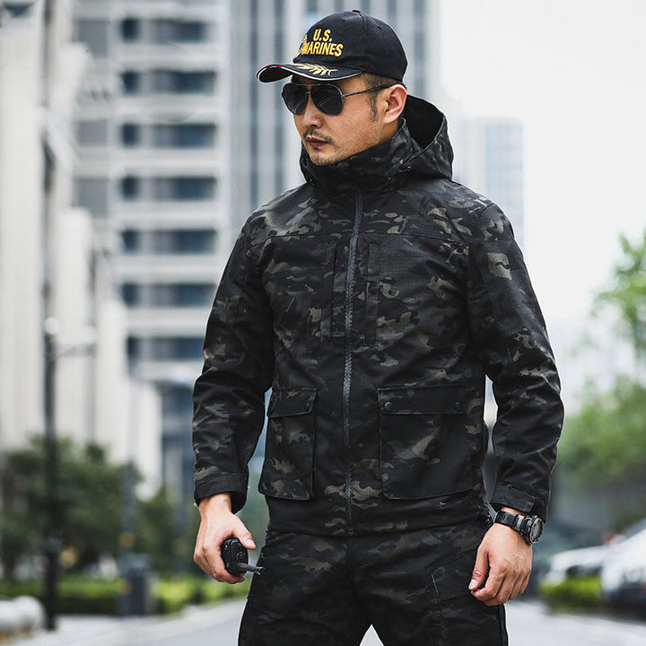Discover the Ultimate Men Outdoor Camouflage Fashion Jacket