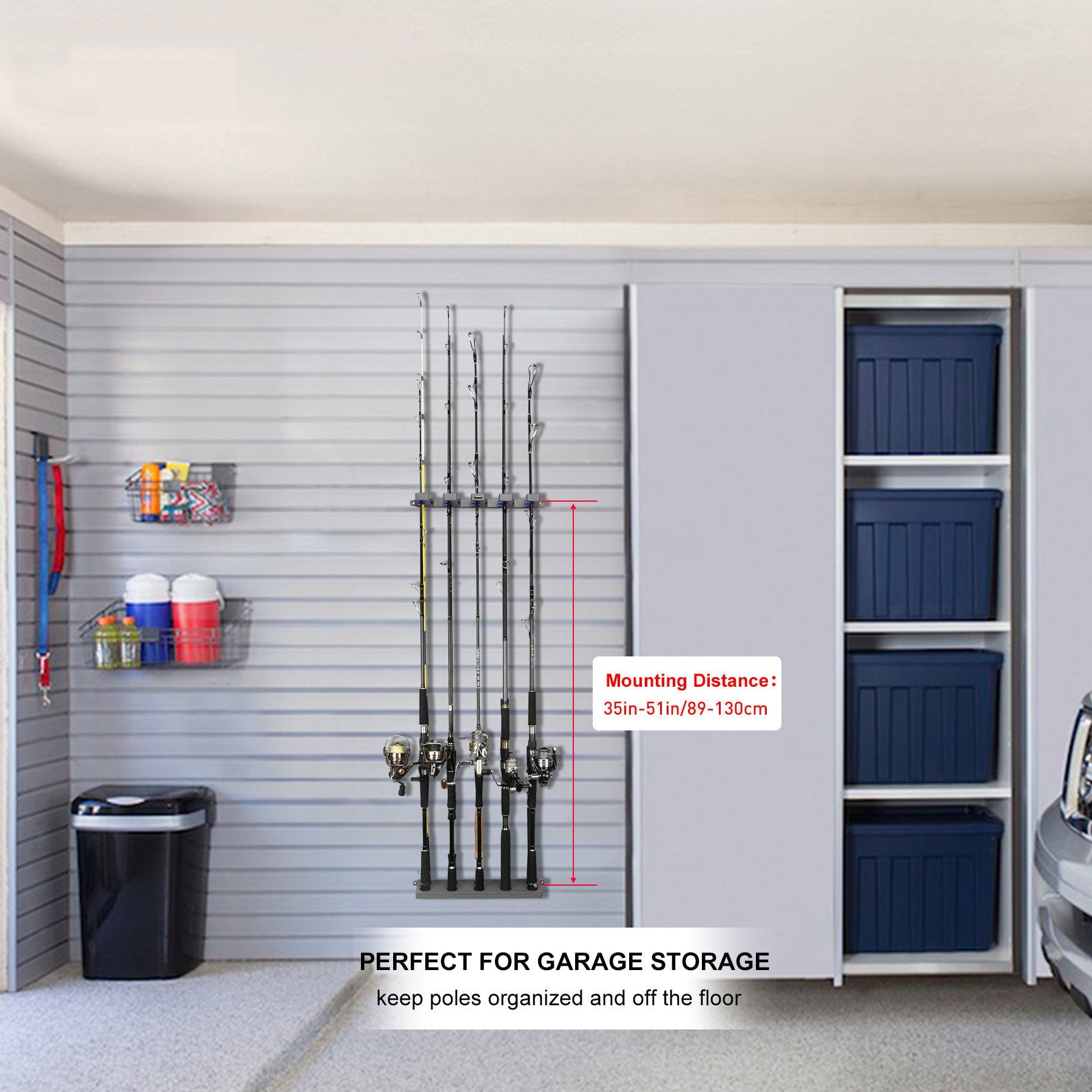 Enhance Your Fishing Experience with Our Color Plastic Fishing Rod Display Holder