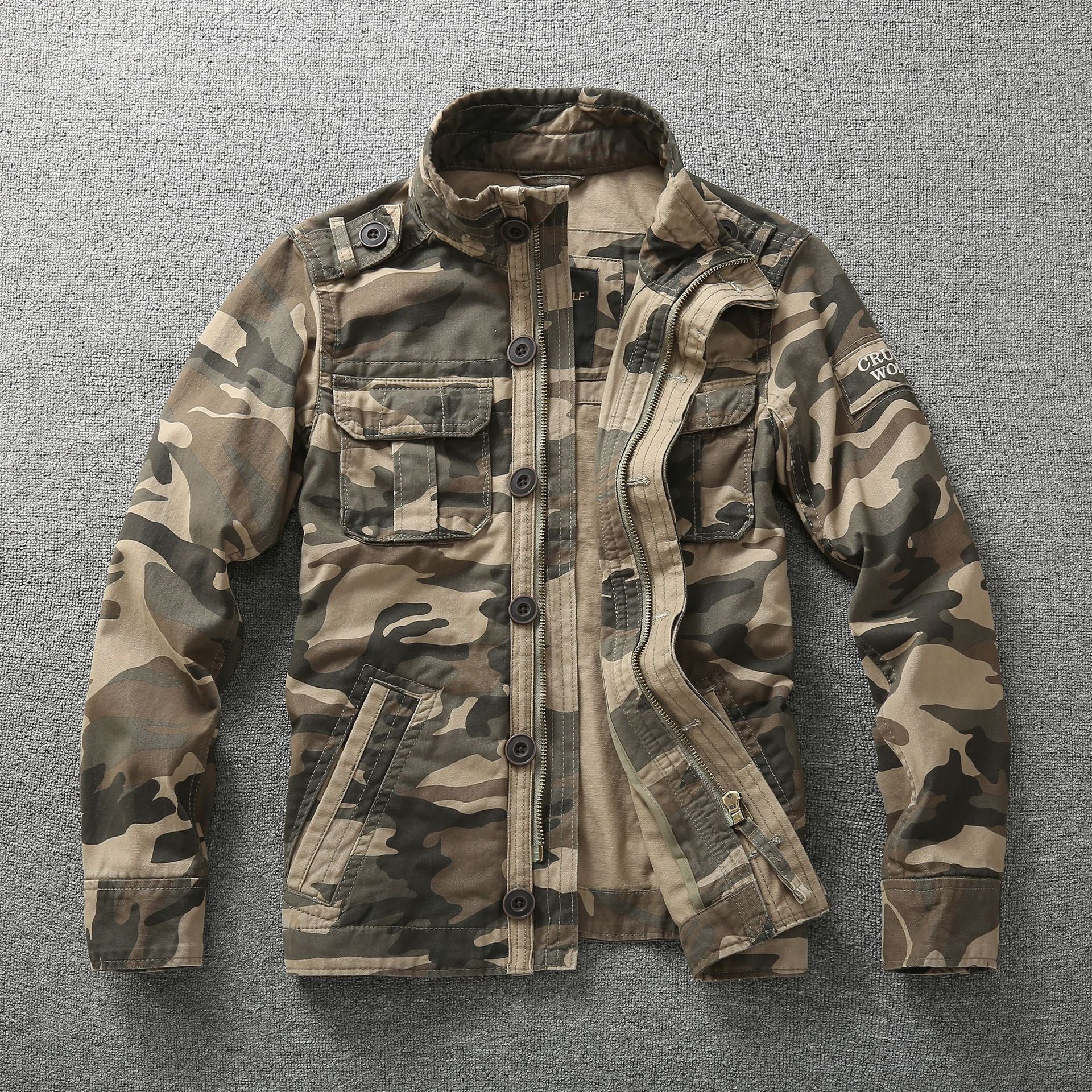 Men Autumn Camouflage Work Jacket: Your Ultimate Outdoor Companion