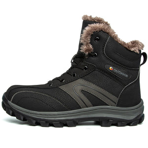Discover the Ultimate Comfort and Style with Our Cotton Shoes Winter Plus Velvet Warm Plus Size Hiking Boots