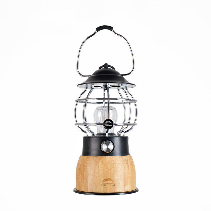 Illuminate Your Adventures with the Retro Hanging Camping Tent Lantern
